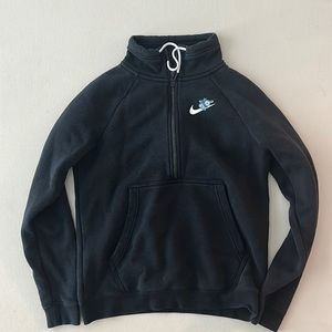 Nike Women’s Sportswear Half-Zip Floral Pullover - sz. S